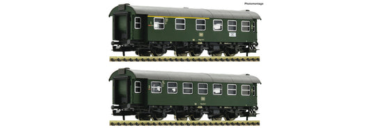 Fleischmann DB B3yg/AB3yg Conversion Coach Set (2) IV FM809911 N Gauge