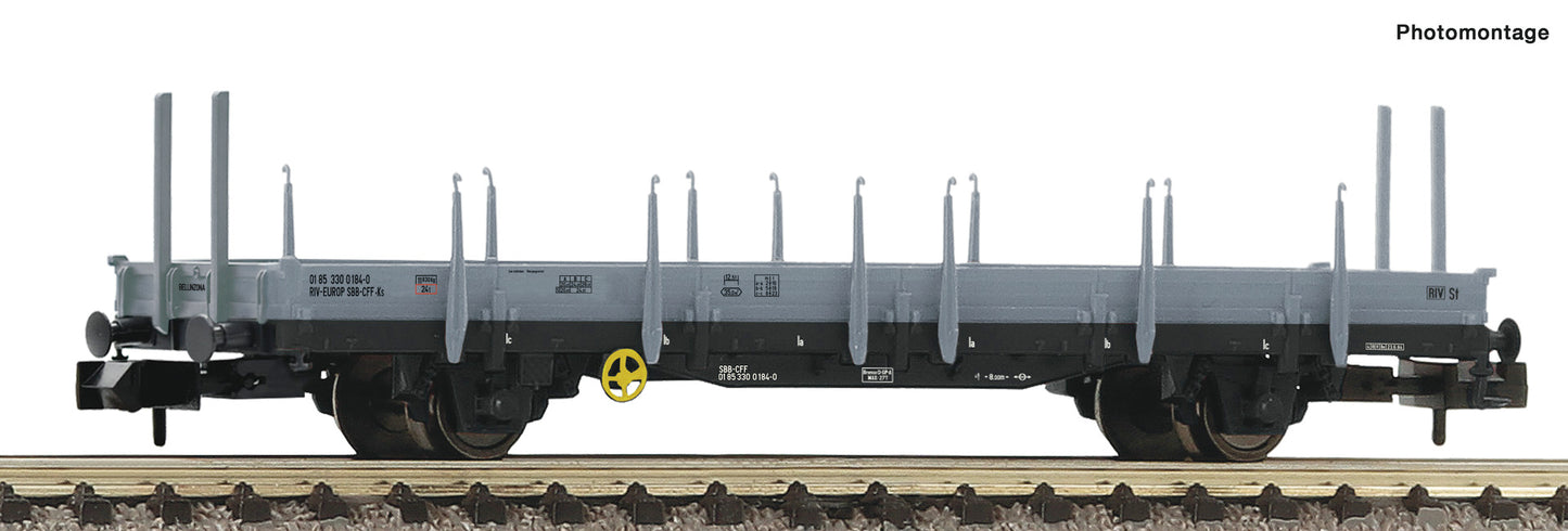 Fleischmann SBB Ks Swivel Stake Wagon IV FM825751 N Gauge