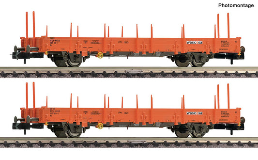 Fleischmann 825752  Wascosa Swivel Stake Wagon Set (2) VI N Gauge
