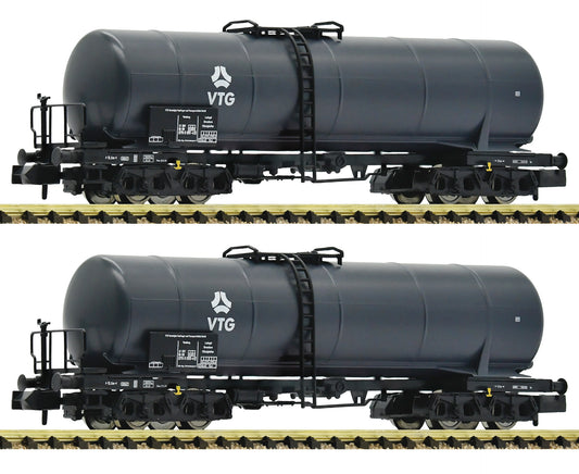 Fleischmann VTG Bogie Tank Wagon Set (2) IV N Gauge FM825820