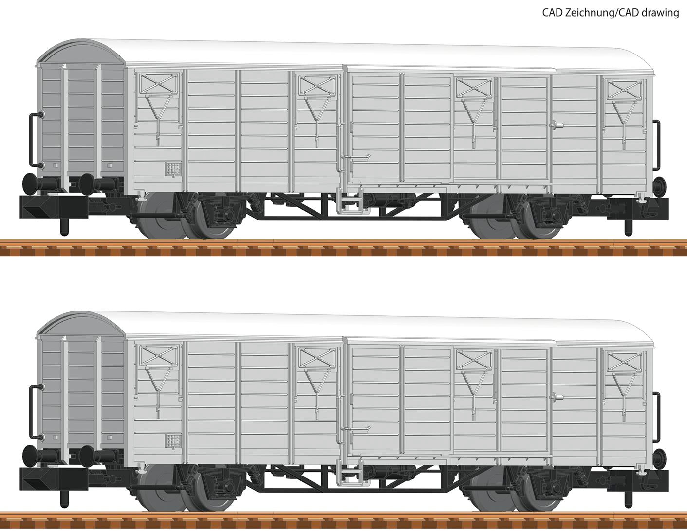 Fleischmann 826215  DR Interfrigo Refrigerated Wagon Set (2) IV N Gauge