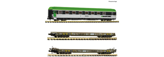 Fleischmann 827112  RALPIN Rollende Autobahn Set (3) VI N Gauge