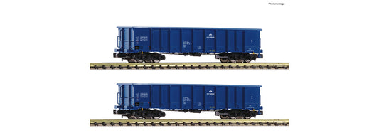 Fleischmann PKP Cargo Eanos Gondola Set (2) VI FM830255 N Gauge
