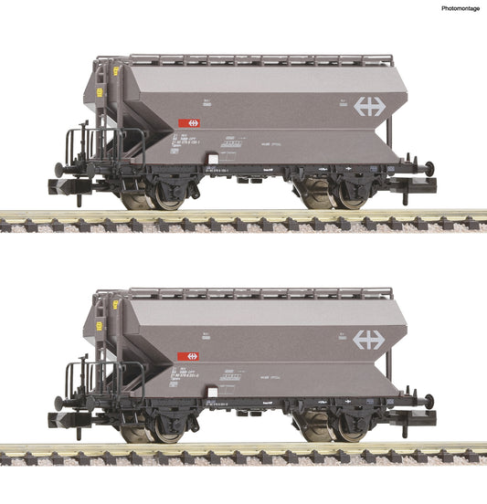 Fleischmann SBB Tgpps Grain Silo Wagon Set (2) V FM830311 N Gauge