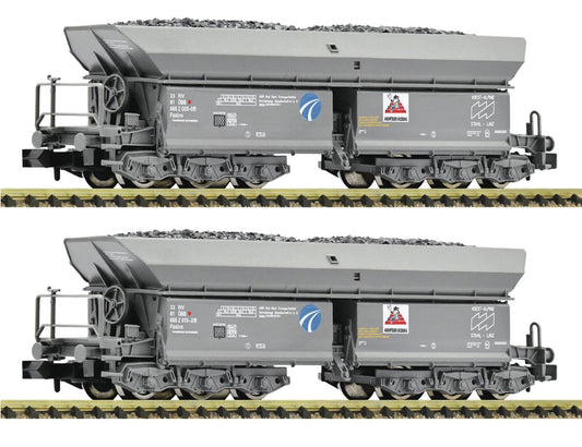 Fleischmann OBB Faalns Self Unloading Hopper Set (2) V FM852713 N Gauge