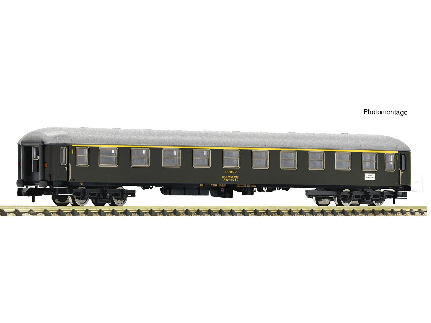 Fleischmann RENFE AA 1st Class Express Coach IV FM863901 N Gauge