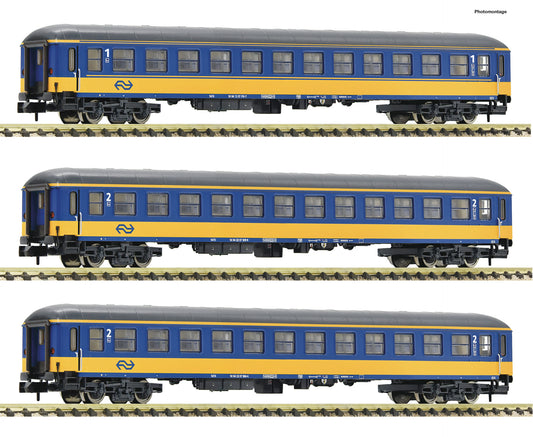 Fleischmann NS ICK Coach Set (3) V FM881917 N Gauge