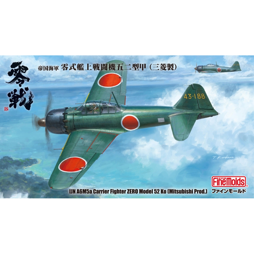 Fine Molds FZ03 IJN A6M5a Fighter ZERO 52 Ko (Mitsubishi) 1:48 Model Kit