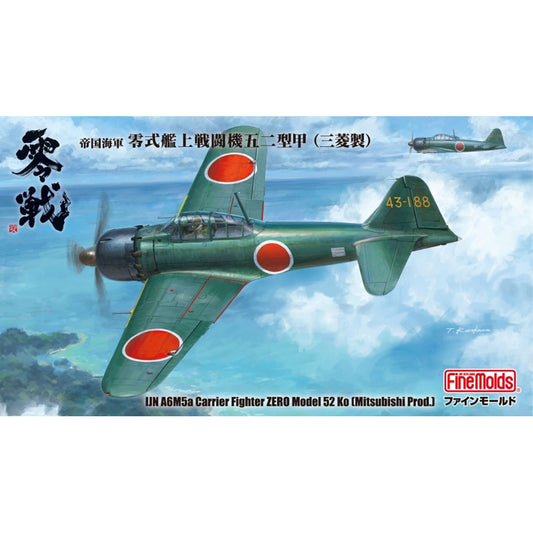 Fine Molds FZ03 IJN A6M5a Fighter ZERO 52 Ko (Mitsubishi) 1:48 Model Kit