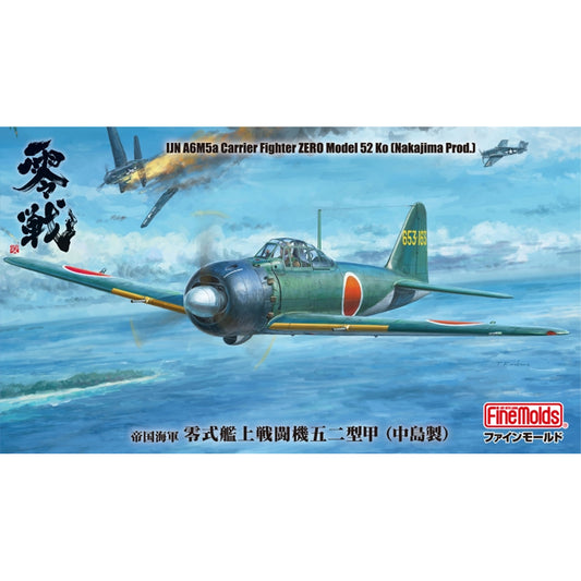Fine Molds FZ04 IJN A6M5a Fighter ZERO 52 Ko (Nakajima) 1:48 Model Kit
