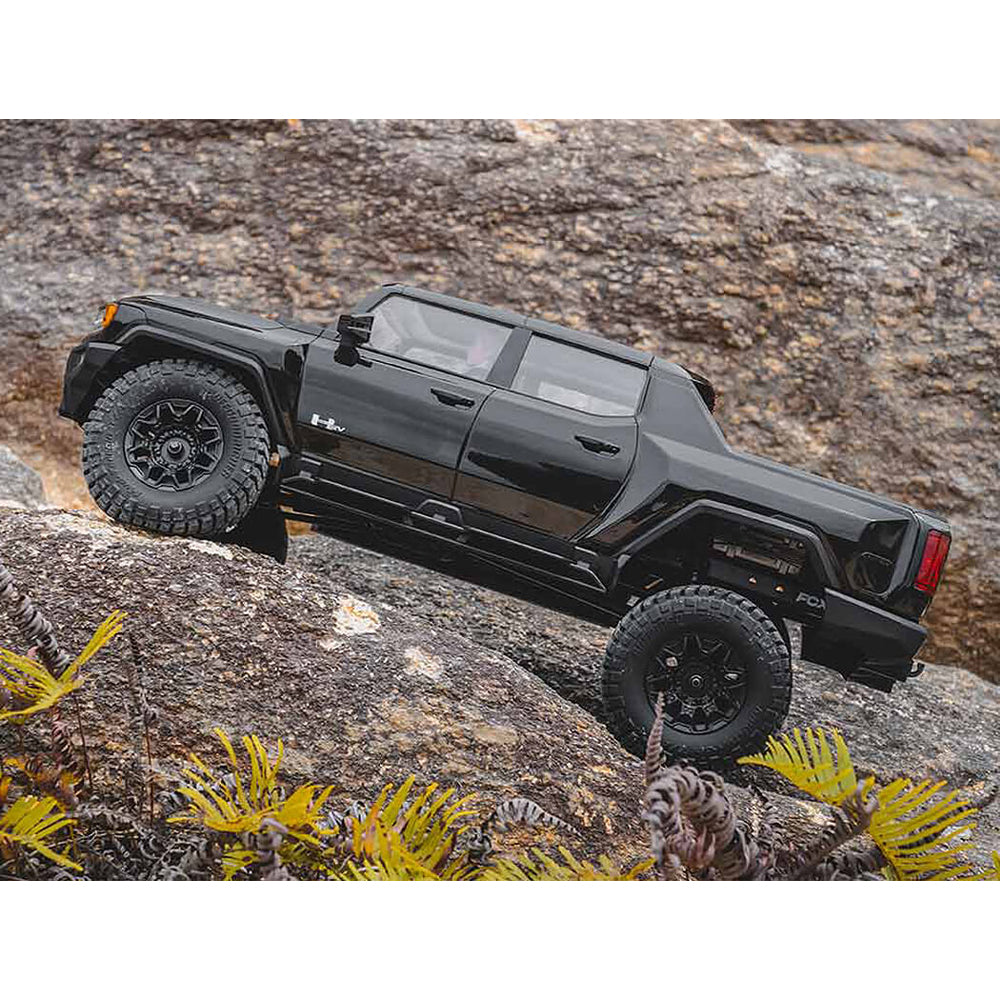 FMS FCX18 Hummer EV RTR 1:18 Truck - Black