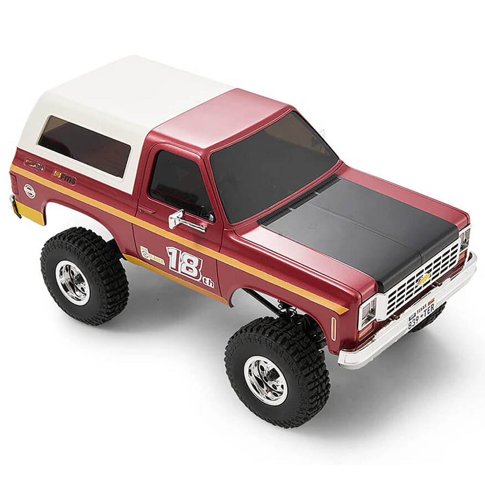 FMS FCX24 Chevrolet K5 Blazer PRO 1:24 RTR RC Crawler - Red