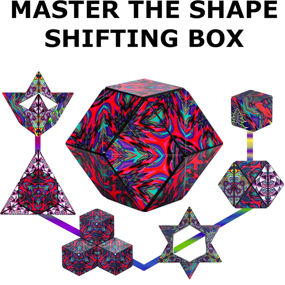 Shashibo: Elements - Mysterious Magnetic Puzzle Box - Over 70 Shapes!