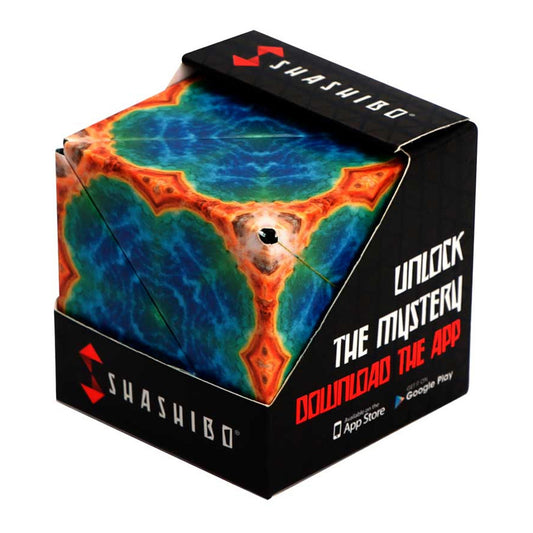 Shashibo: Earth - Mysterious Magnetic Puzzle Box - Over 70 Shapes!