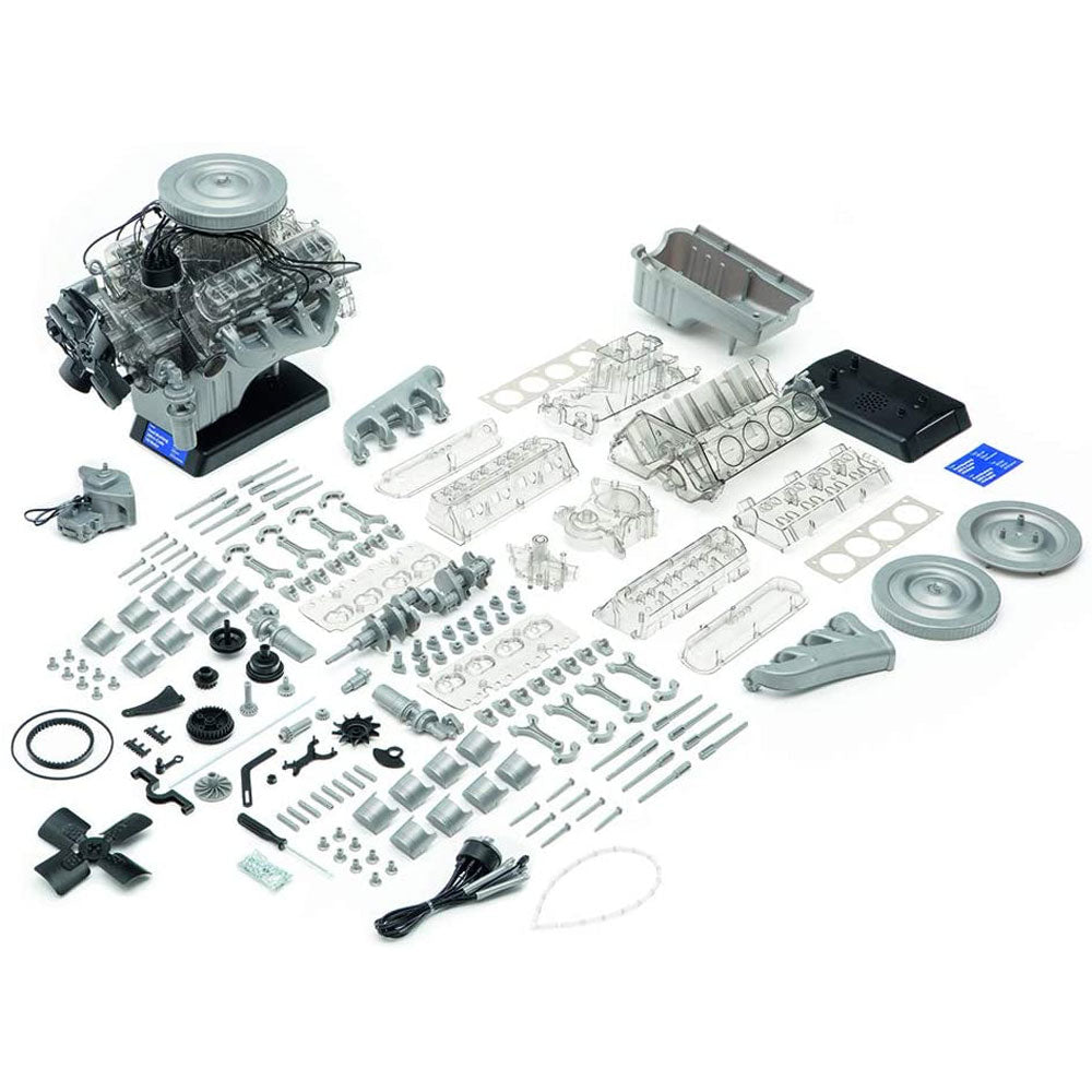 Franzis FMV019 Ford Mustang V8 Model Engine Kit 1:3 Scale