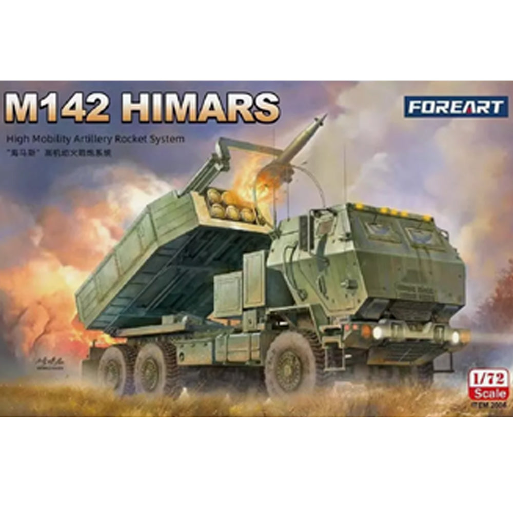 Fore Hobby 2006 M142 HIMARS High Mobility Artillery Rocket System 1:72 Model Kit