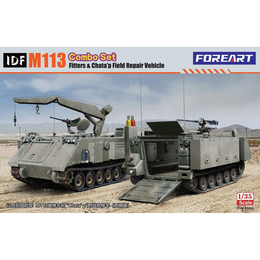 Foreart R5904 IDF M113 Fitters & Chata'p Field Repair Vehicle 1:35 Model Kit