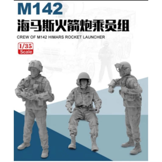 Foreart 9002 3D-Printed Crew of M142 HIMARS Rocket Launcher 1:35 Model Kit