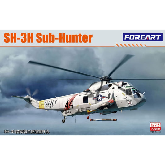 Foreart R1901 SH-3H Sub-Hunter Helicopter !;72 Model Kit