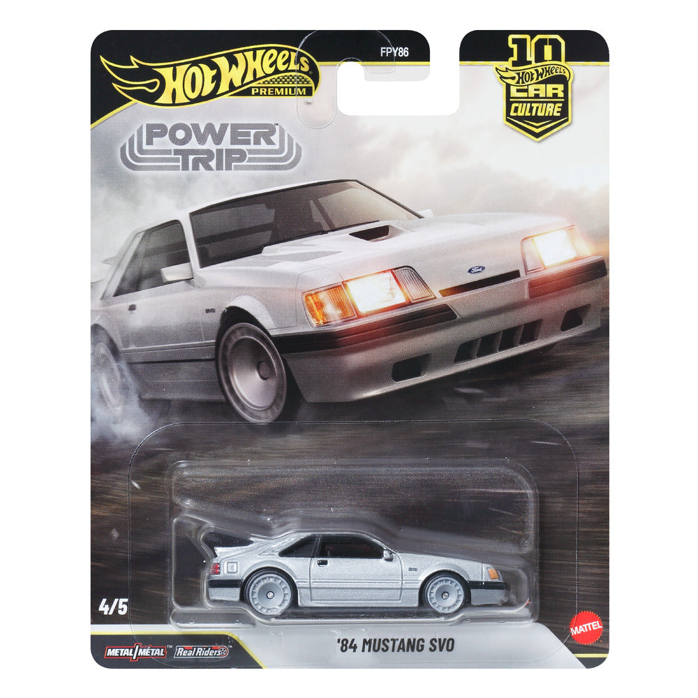 Hot Wheels Premium Car Culture 84 Mustang SVO Age 3+ Mattel JKF31