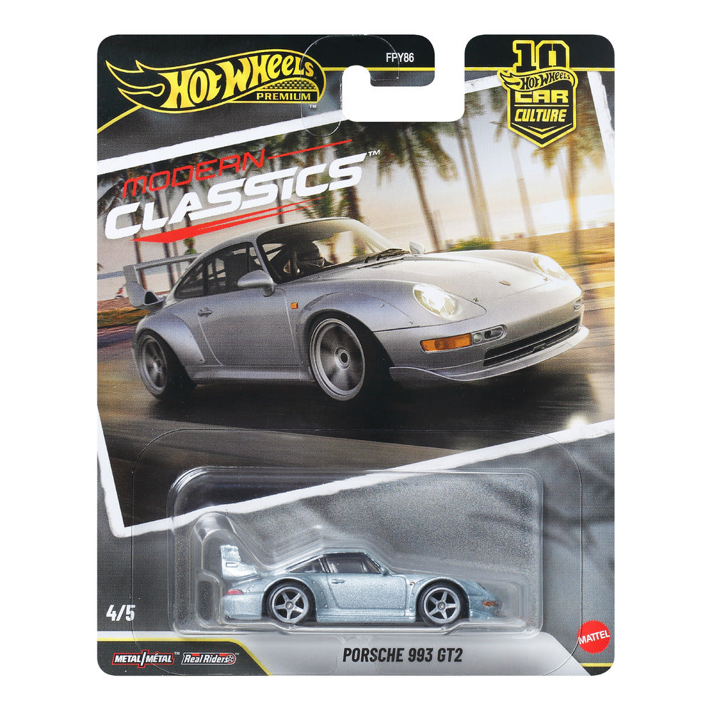 Hot Wheels Premium Car Culture Porsche 993 GT2 Age 3+ Mattel JKF16