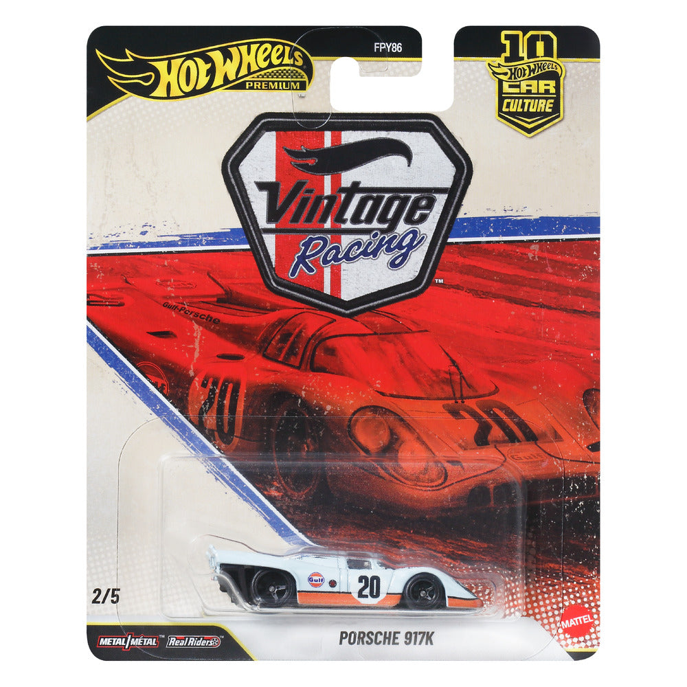 Hot Wheels Premium Car Culture Porsche 917 K Age 3+ Mattel JKF03