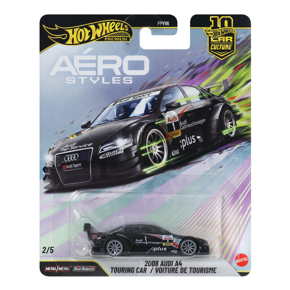 Hot Wheels Premium Car Culture 2004 Audi A4 DTM Age 3+ Mattel JKF04