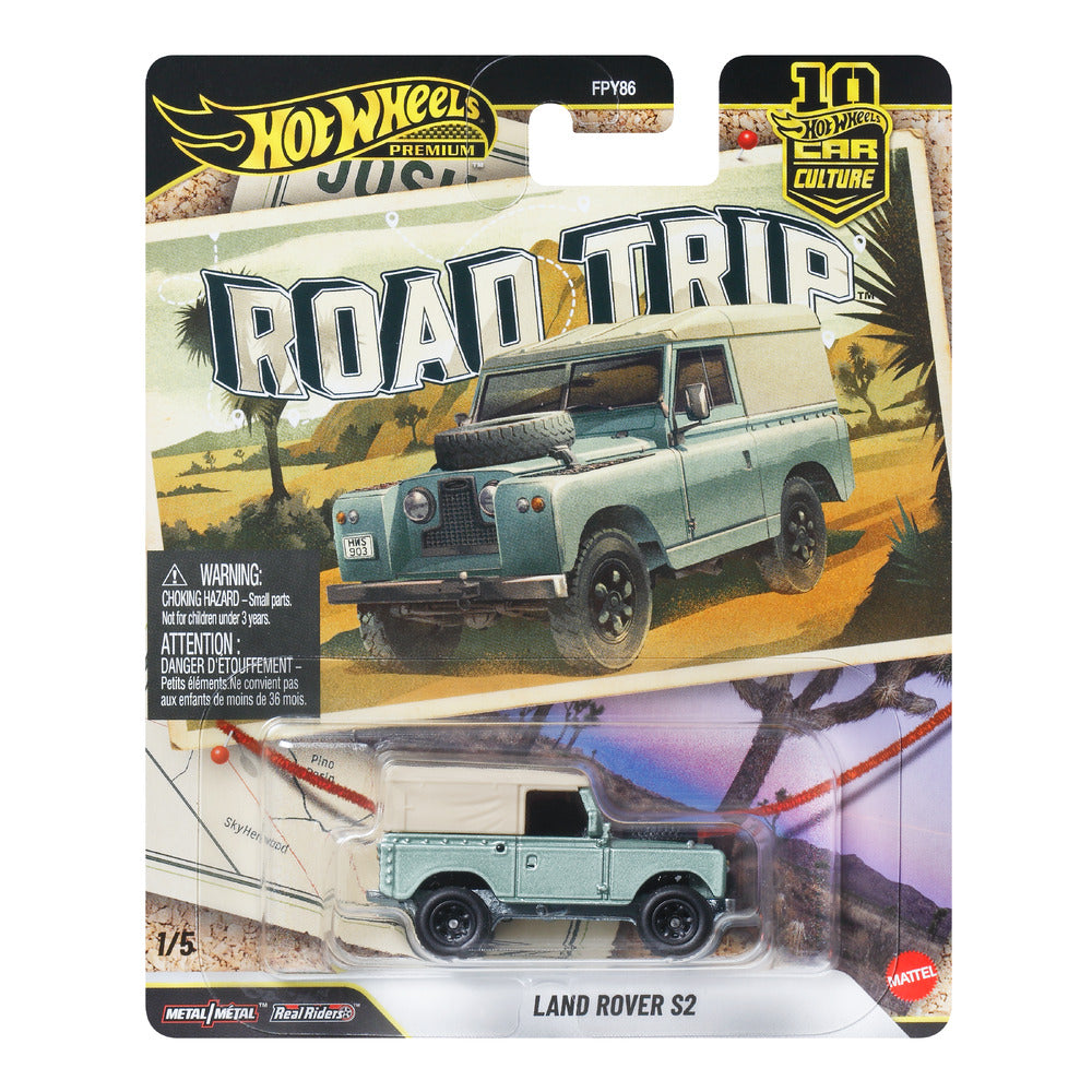 Hot Wheels Premium Car Culture Land Rover S2 Age 3+ Mattel JKF06