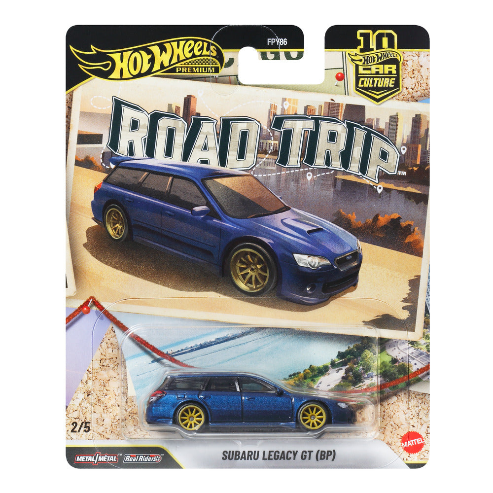 Hot Wheels Premium Car Culture Subaru Legacy GT (Bp) Age 3+ Mattel JKF07