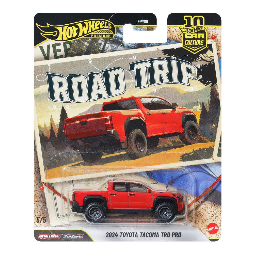 Hot Wheels Premium Car Culture 2024 Toyota Tacoma TRD Pro Age 3+ Mattel JKF40