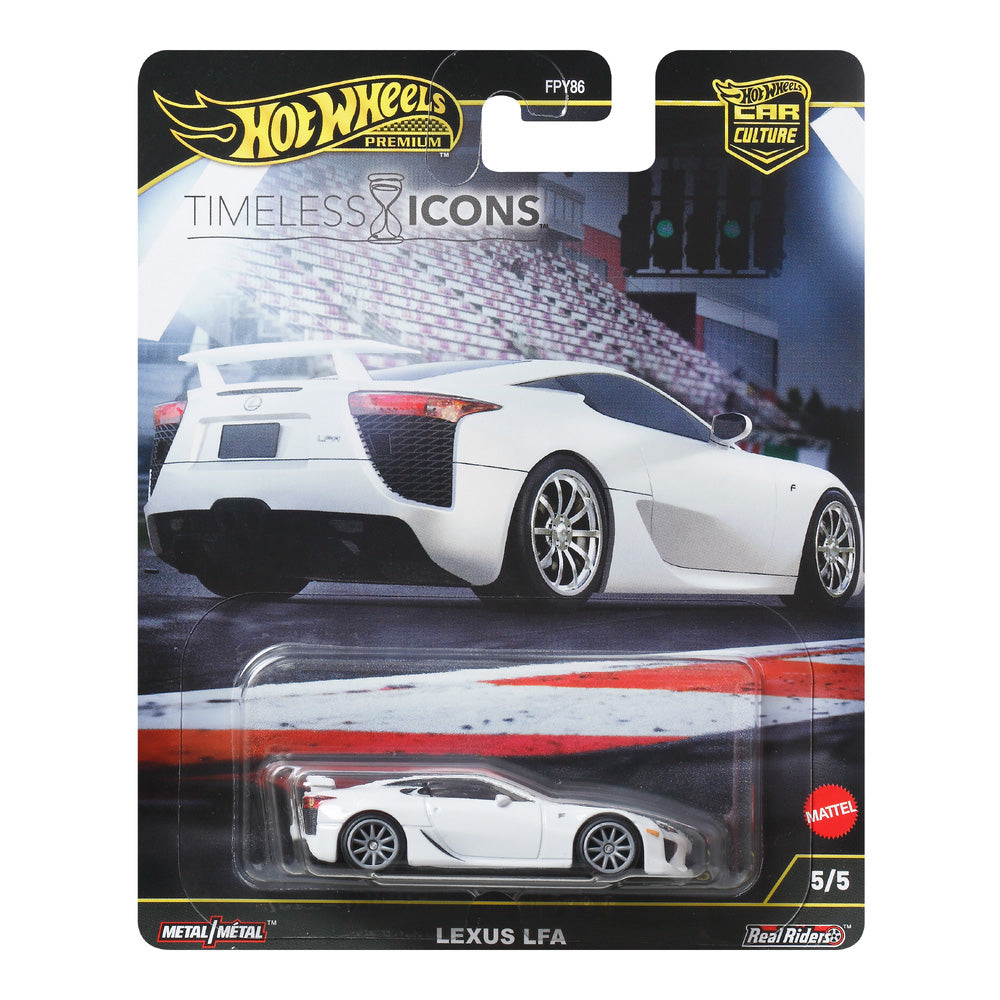 Hot Wheels Car Culture Timeless Icons 5/5: Lexus LFA JBK57
