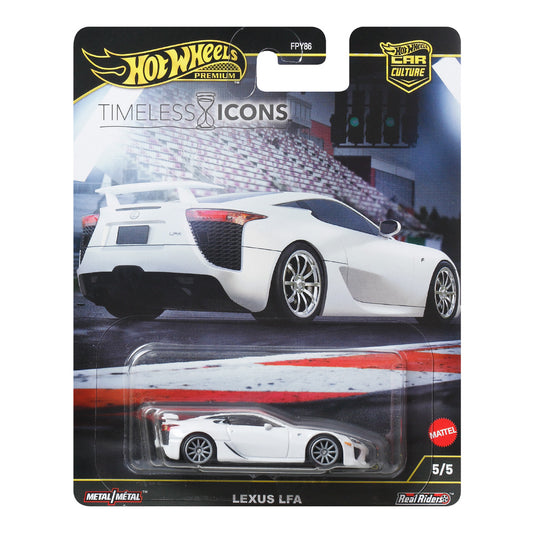 Hot Wheels Car Culture Timeless Icons 5/5: Lexus LFA JBK57