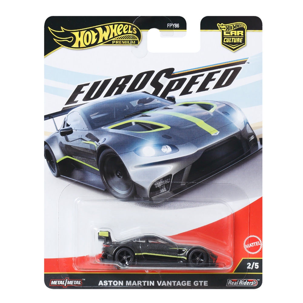 Hot Wheels Car Culture Eurospeed 2/5: Aston Martin Vantage GTE JBK76
