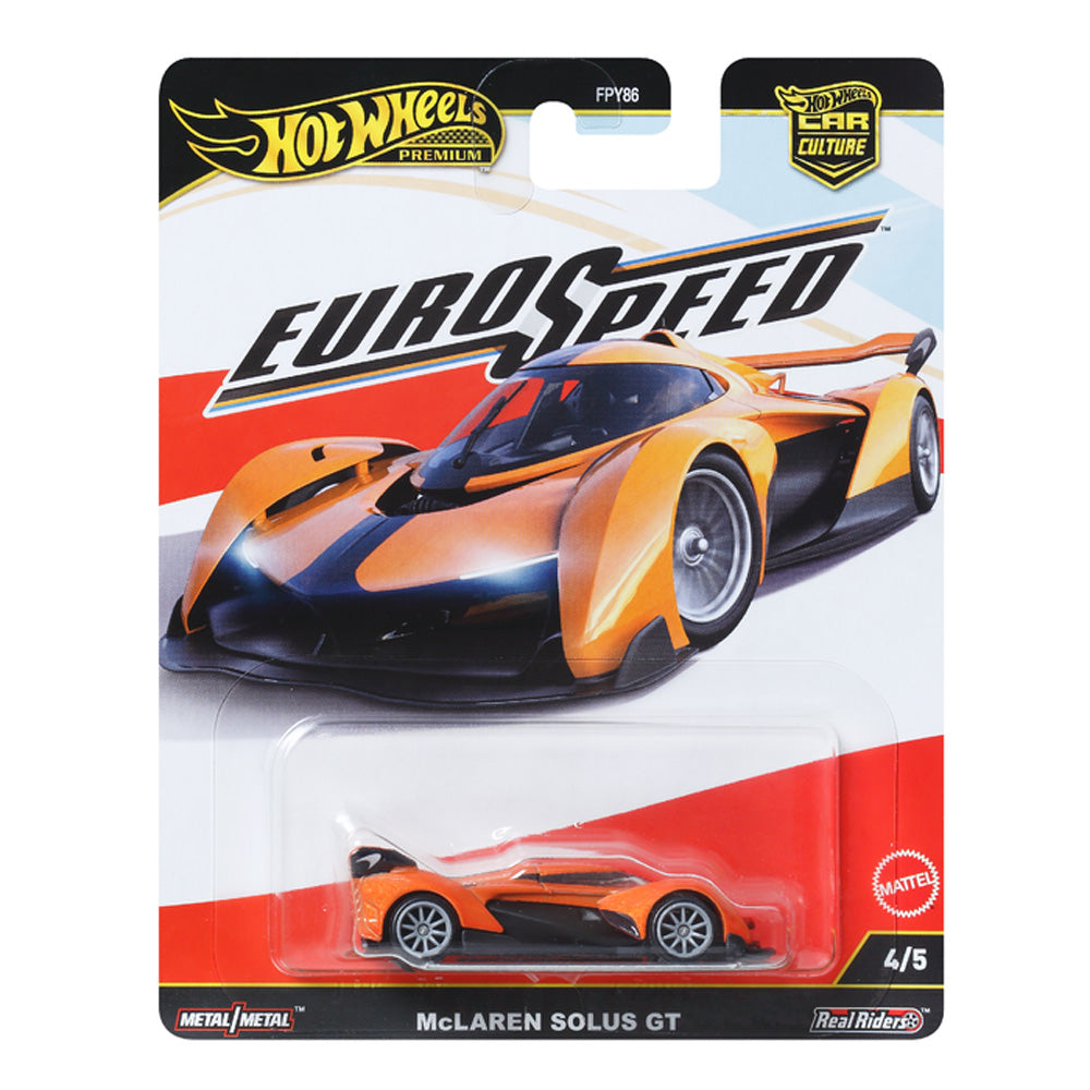 Hot Wheels Car Culture Eurospeed 4/5: McLaren Solus GT JBK78