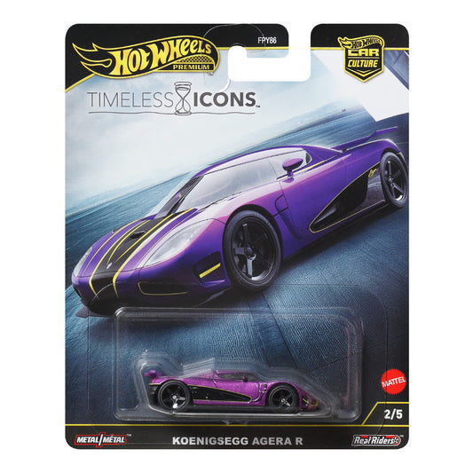 Hot Wheels Car Culture Timeless Icons 2/5: Koenigsegg Agera R JBK93