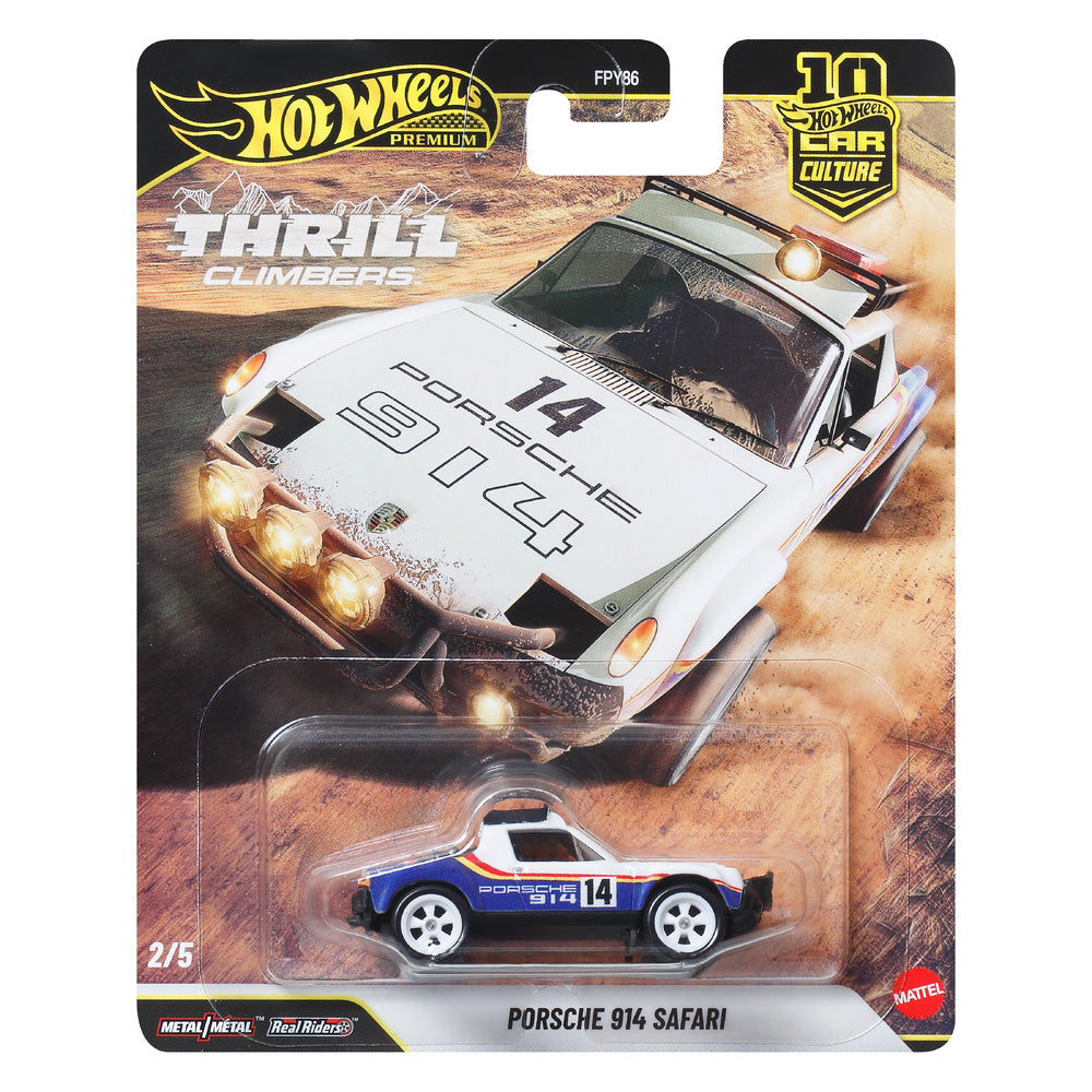 Hot Wheels Car Culture: Thrill Climbers - Porsche 914 Safari 2/5 JKF22
