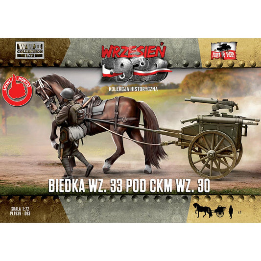 First to Fight 093 Biedka wz.33 Pod CKM wz.30 1:72 Plastic Model Kit