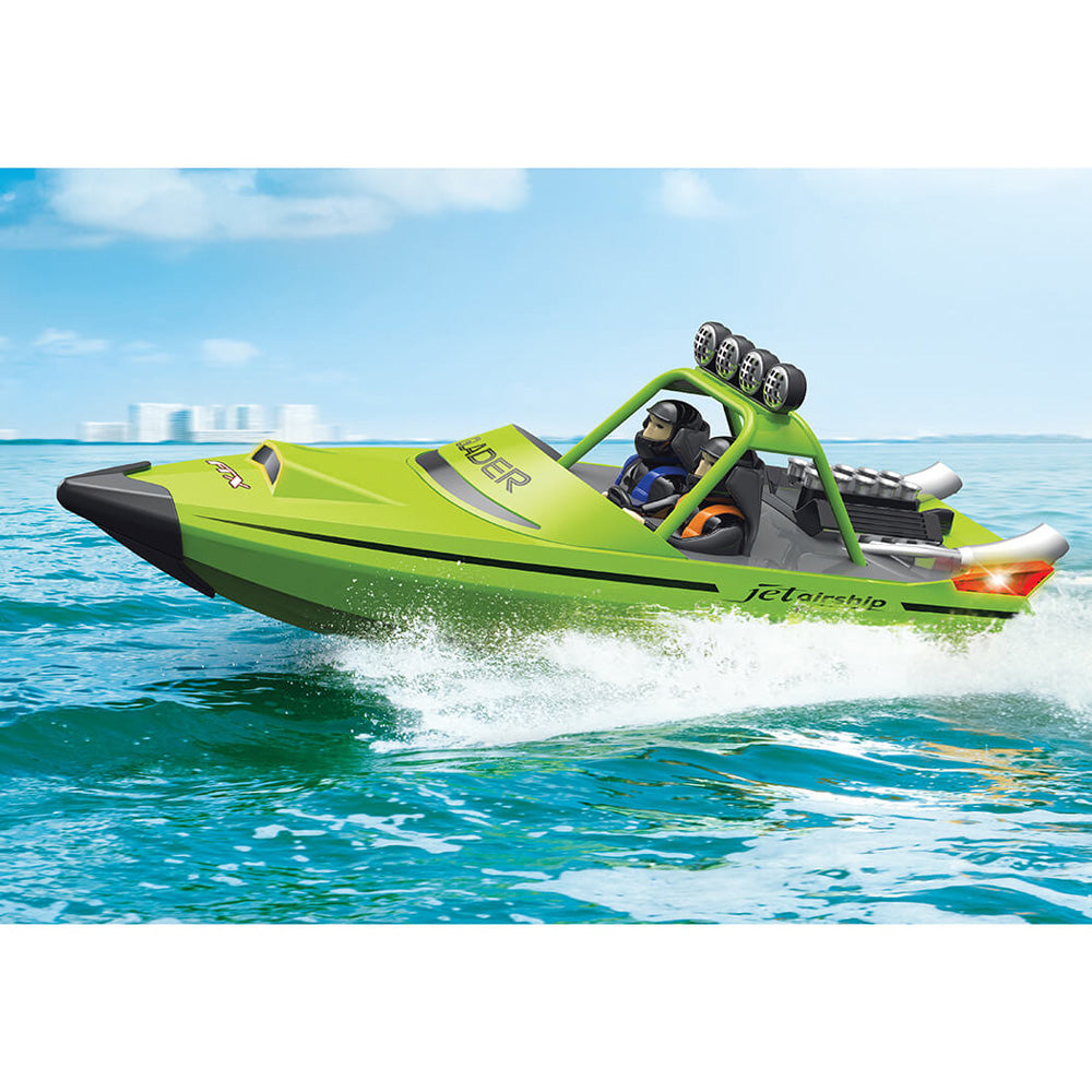 FTX 0730G Glader Turbojet RC Speed Boat Green