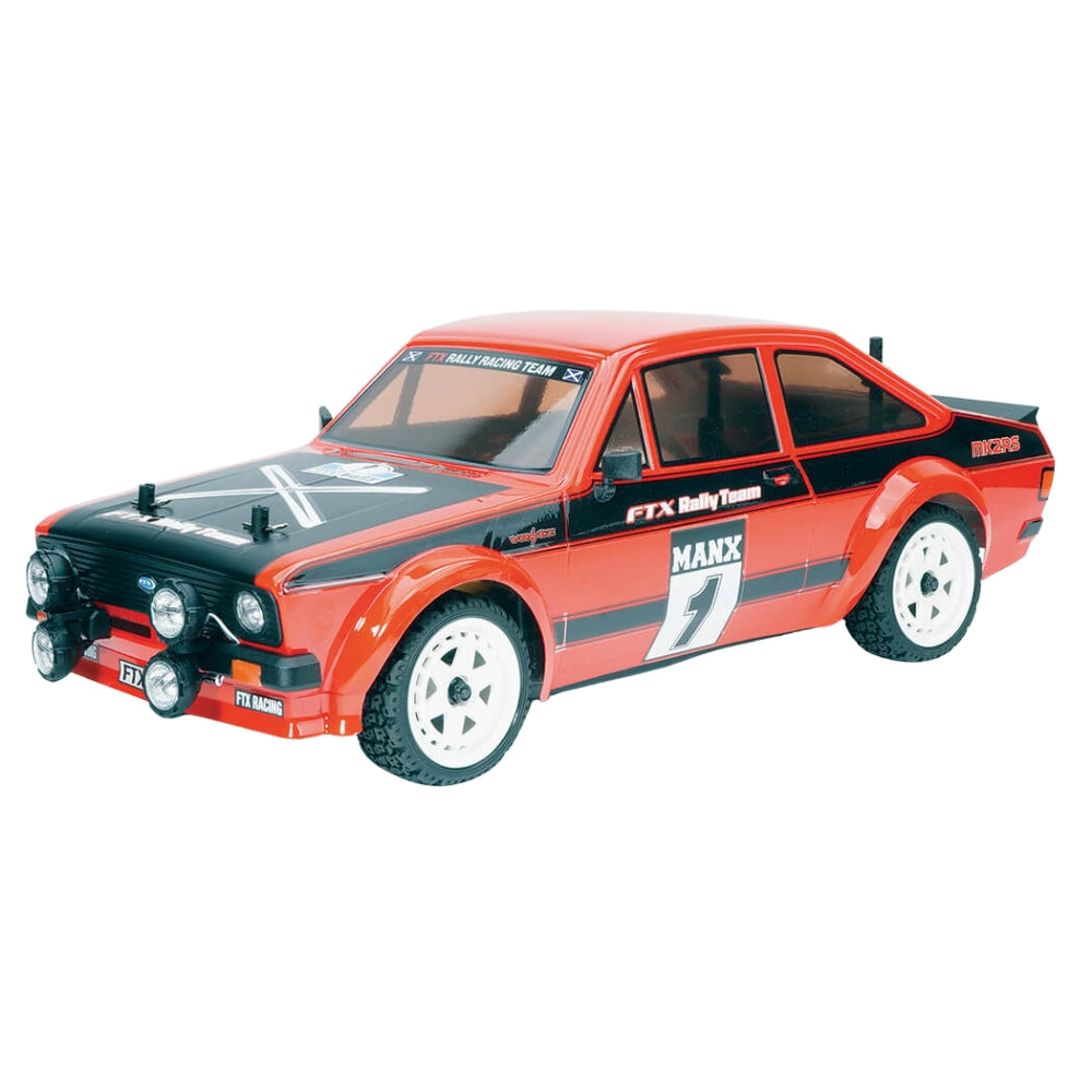 FTX 5470BK MK2RS Rally 4WD Brushless 1:10 RTR RC Car Black/Red