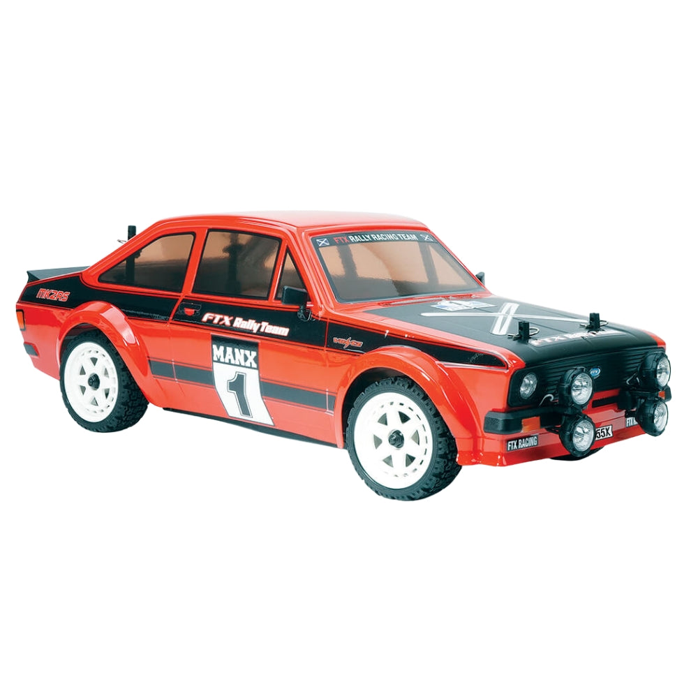 FTX 5470BK MK2RS Rally 4WD Brushless 1:10 RTR RC Car Black/Red