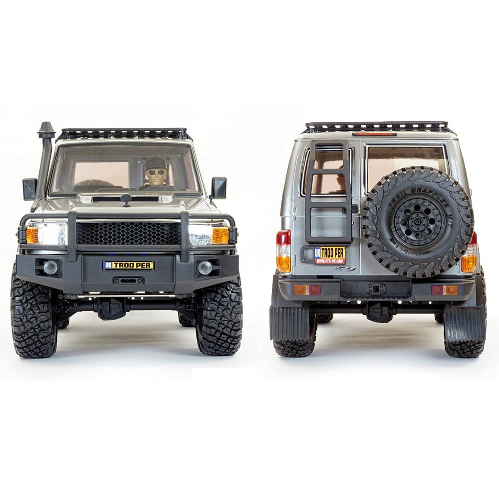FTX Outback Trooper 4x4 RTR 1:10 RC Trail Crawler - Grey