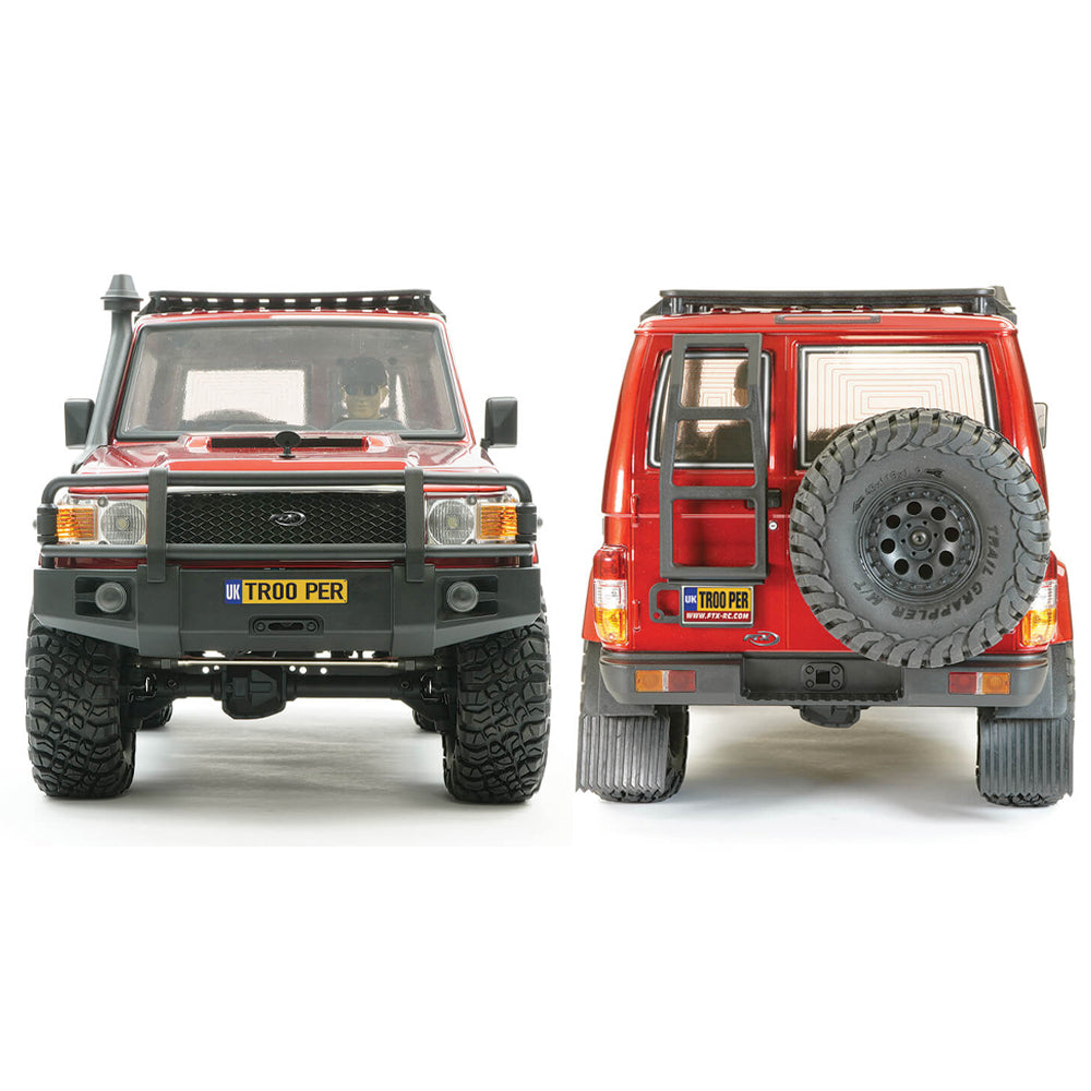 FTX Outback Trooper 4x4 RTR 1:10 RC Trail Crawler - Red