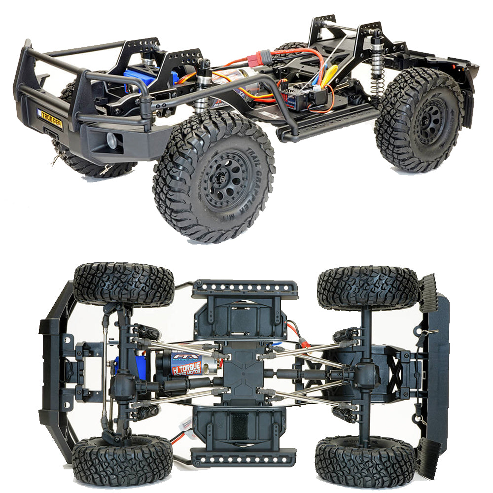 FTX Outback Trooper 4x4 RTR 1:10 RC Trail Crawler - Red