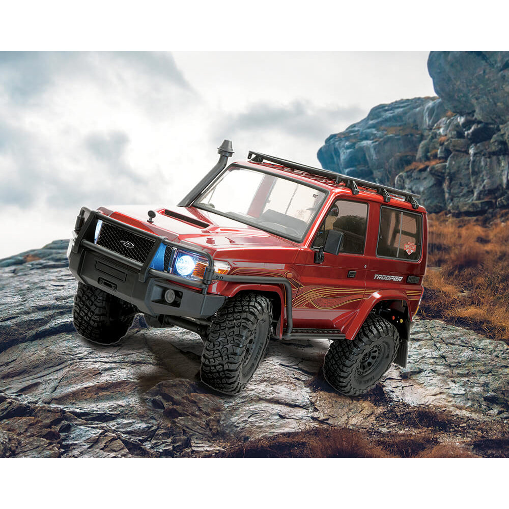 FTX Outback Trooper 4x4 RTR 1:10 RC Trail Crawler - Red
