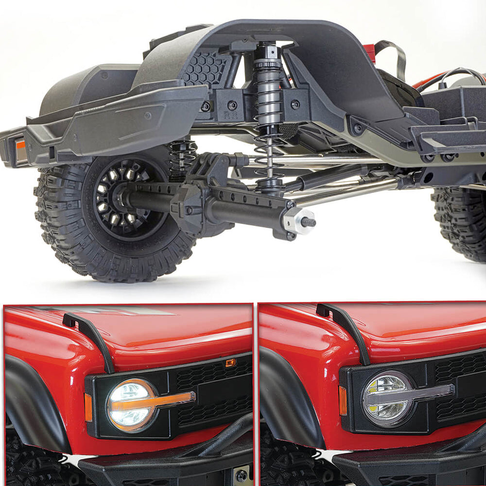 FTX Centaur 4WD 1:10 RTR RC Trail Crawler - Red