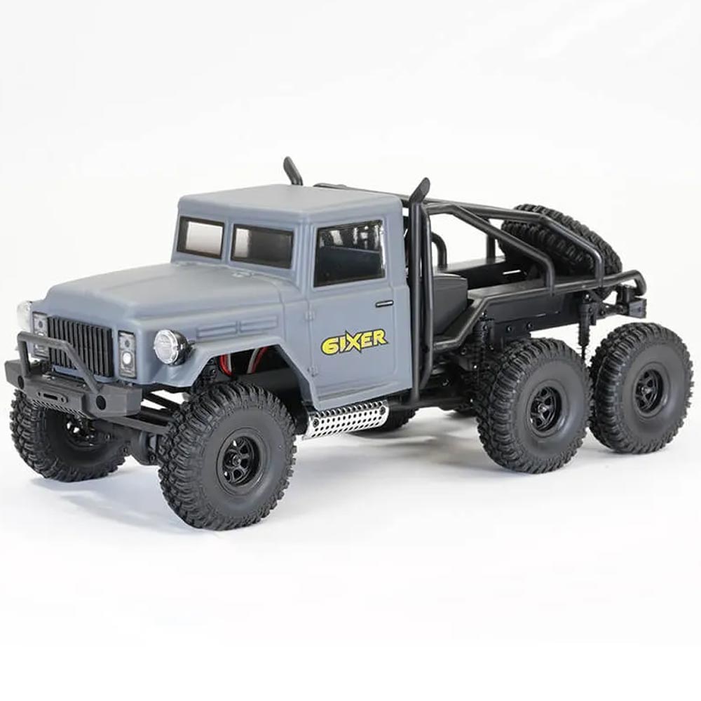 FTX Outback Mini X 6ixer 6x6 1:18 RTR Trail Crawler - Grey 5482GR
