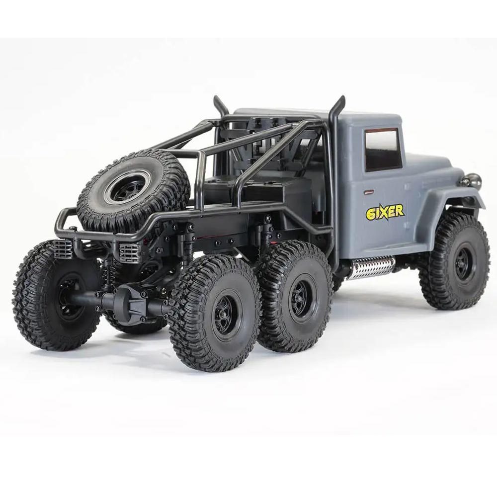 FTX Outback Mini X 6ixer 6x6 1:18 RTR Trail Crawler - Grey 5482GR