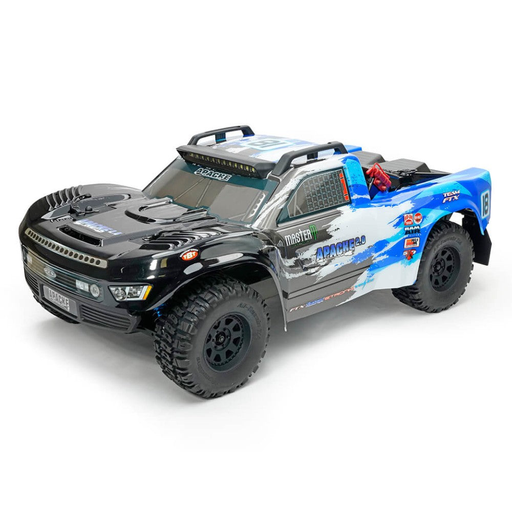 FTX Apache 2.0 4WD Brushless 1:10 RC Trophy Truck 5498V2B - Blue
