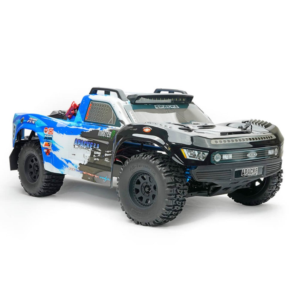 FTX Apache 2.0 4WD Brushless 1:10 RC Trophy Truck 5498V2B - Blue