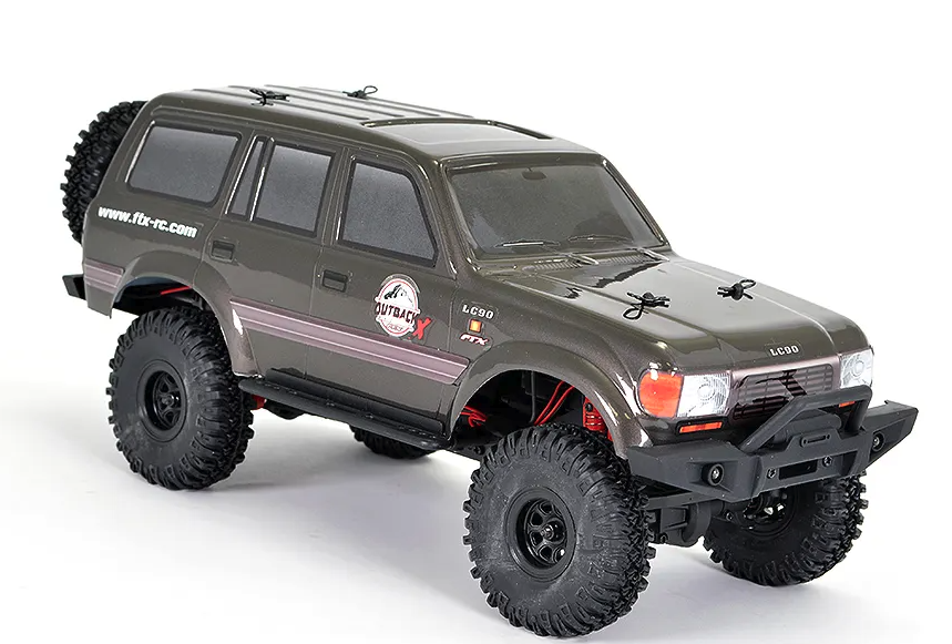 FTX Outback Mini X LC90 1:18 RC Car Crawler Trail Ready To Run Grey